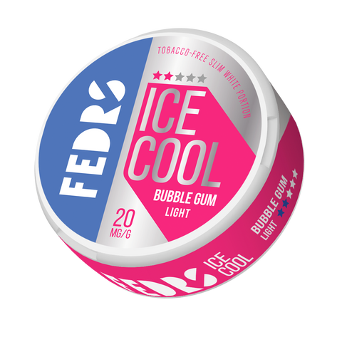 Fedrs Ice Cool Light Bubble Gum