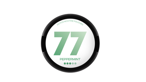 77 Nicotine Pouches Peppermint