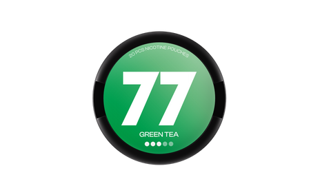 77 Nicotine Pouches Green Tea
