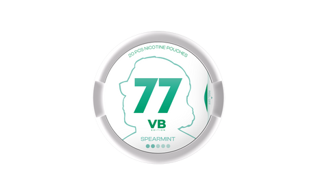 77 Nicotine Pouches VB Edition Spearmint