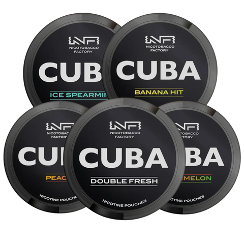 5 x Cuba Black Mixpack