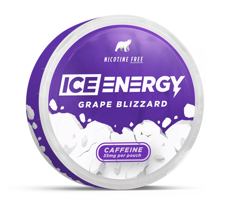 Ice Caffeine Pouch Grape Blizzard 35 mg