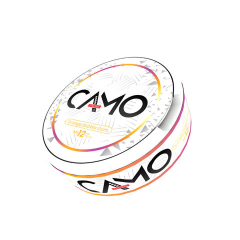 Camo Orange Bubble Gum