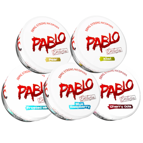 5 x Pablo Exclusive Mixpack