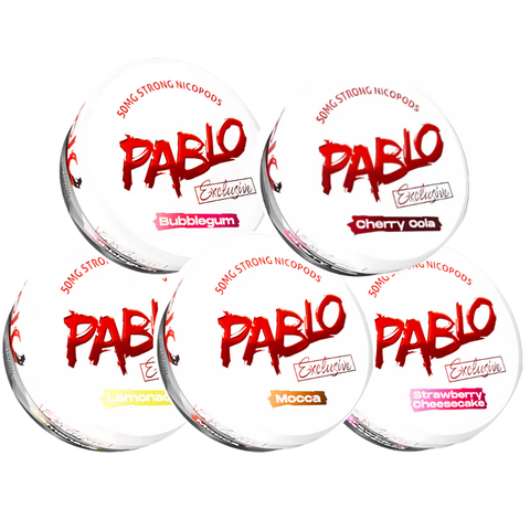 5 x Pablo Exclusive Mixpack
