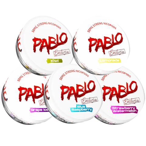 5 x Pablo Exclusive Mixpack