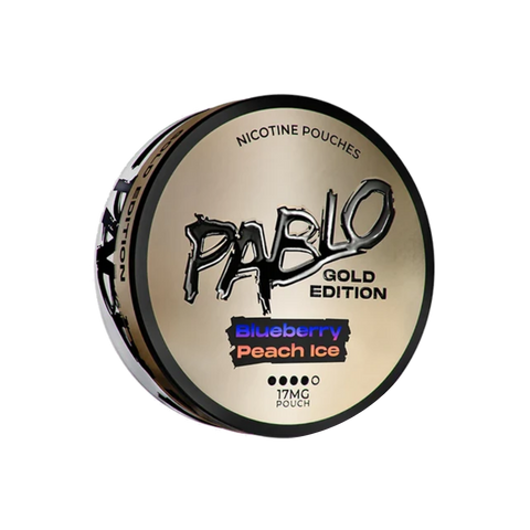 Pablo Gold Edition Blueberry Peach Ice