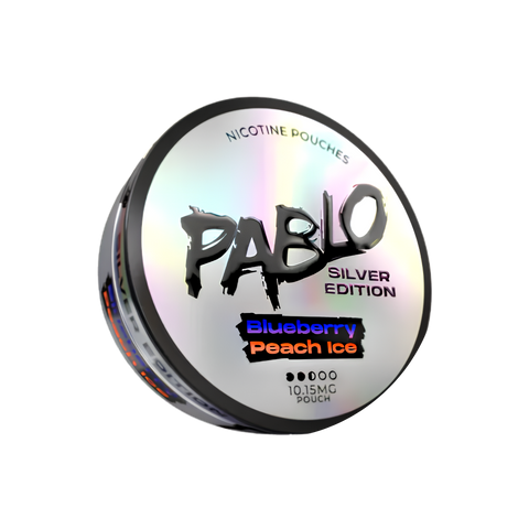 Pablo Silver Edition Blueberry Peach Ice