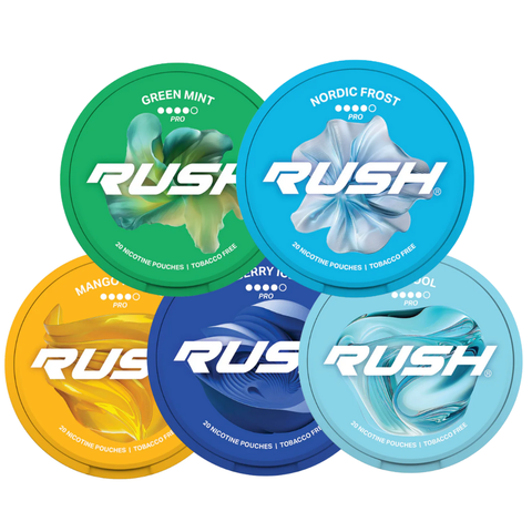 5 X Rush Mixpack