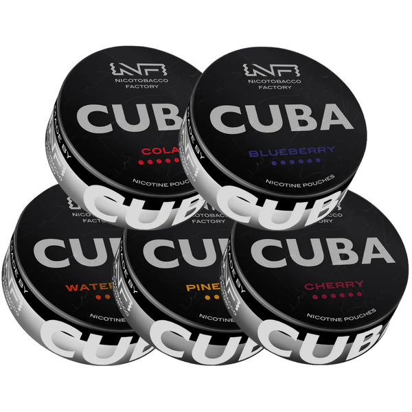 【現地入手】Cocteles Cubanos 5 x Cuba Black Mixpack | Buy Online - Atlantic Pouches