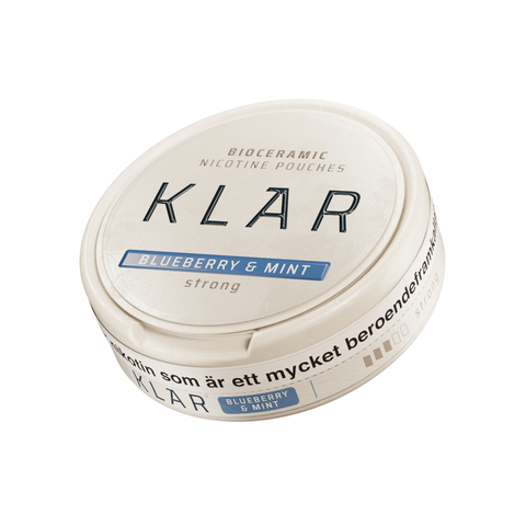 Klar Blueberry Mint Strong Mini.