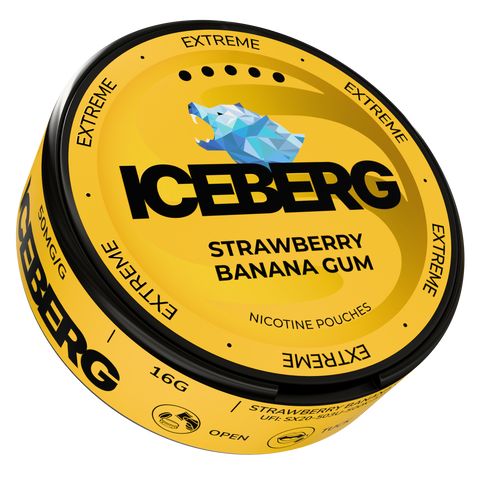 Iceberg Strawberry Banana Gum